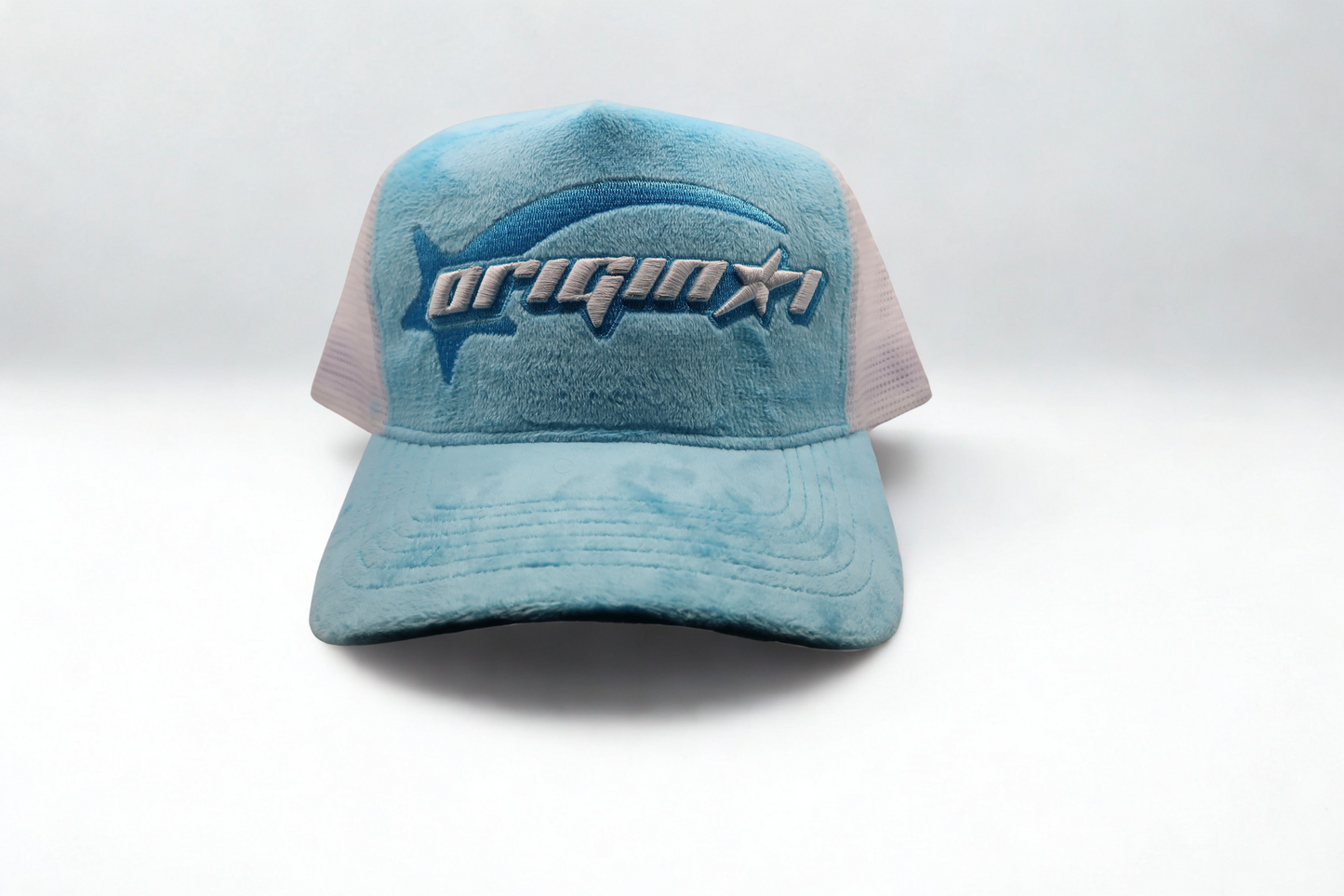 Bleu Rose Trucker Hat