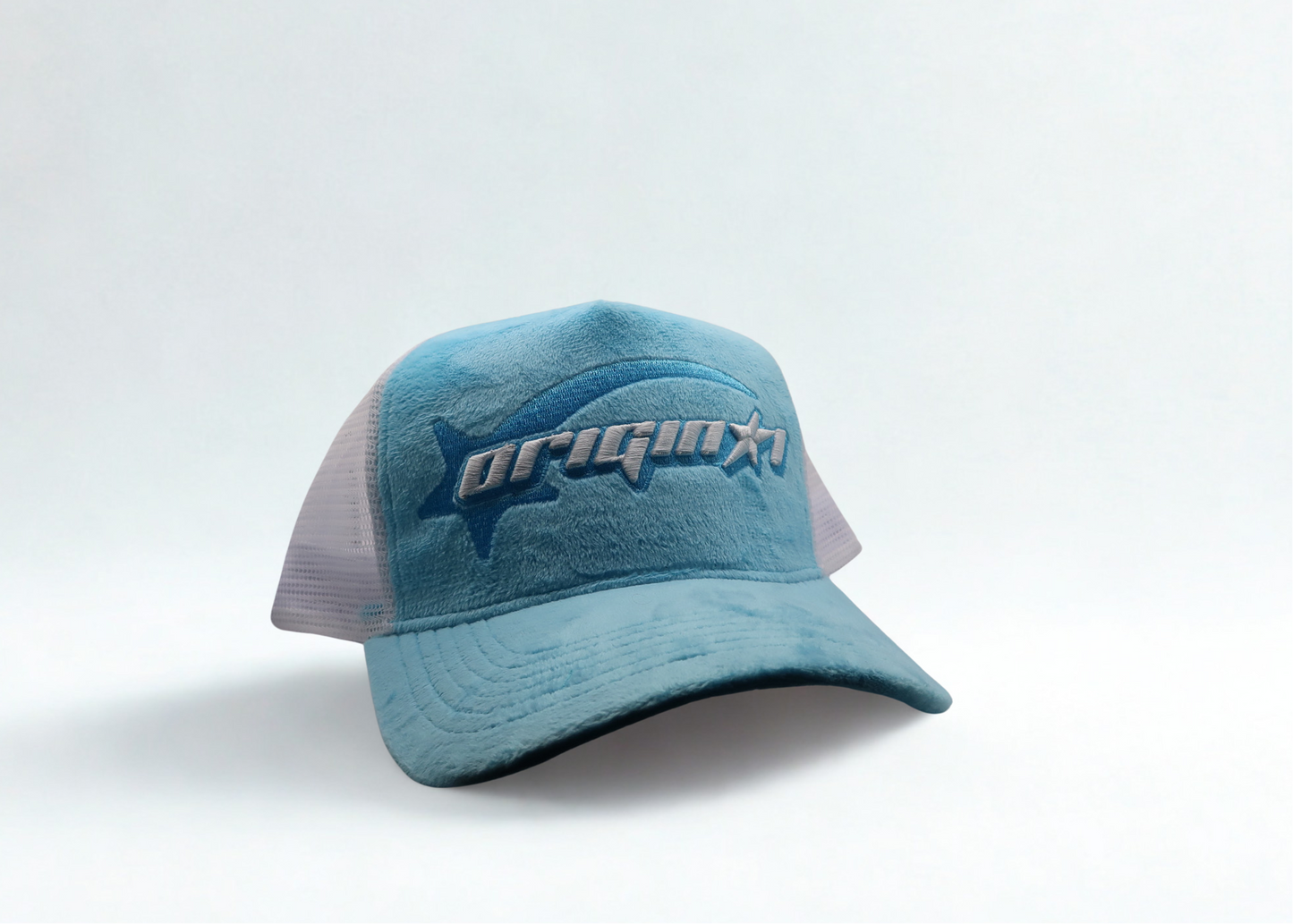 Bleu Rose Trucker Hat